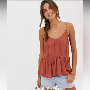 Asos burnt orange tank top ⭐️